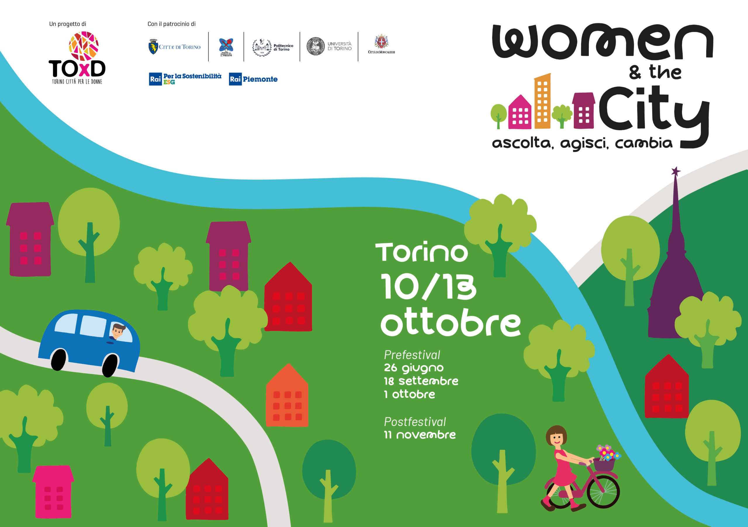 WOMEN AND THE CITY: torna la seconda edizione del festival dedicato alla parità di genere #adessonews